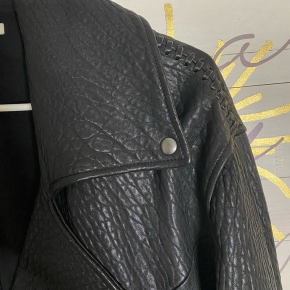 Black Leather Jacket - Picture 2 of 8